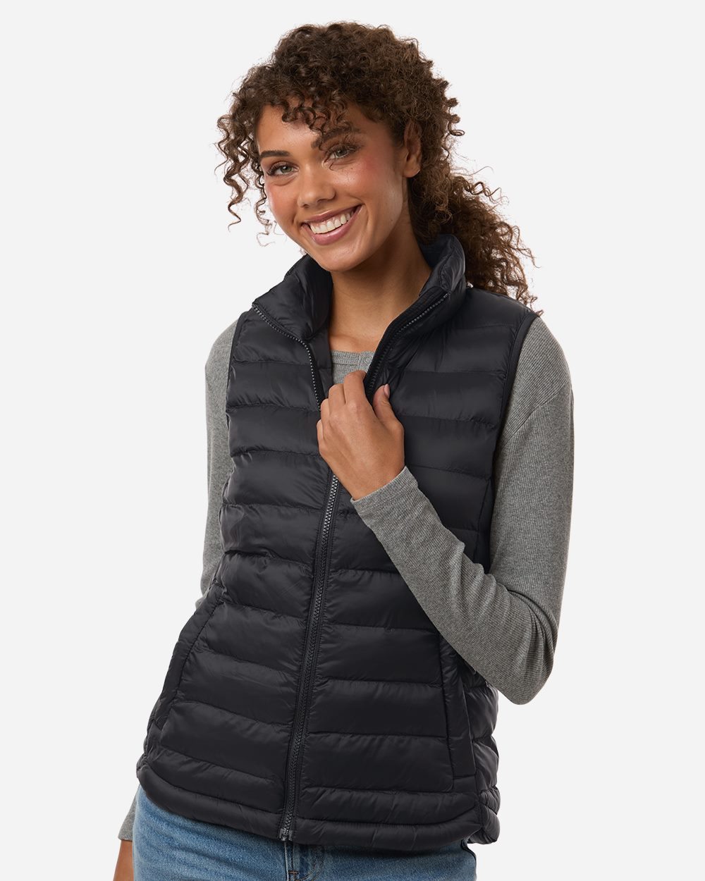 Weatherproof W26717-US Weatherproof W26717 - Women's Lightweight Poly-filled Packable Vest pour impression personnalisée à Montréal