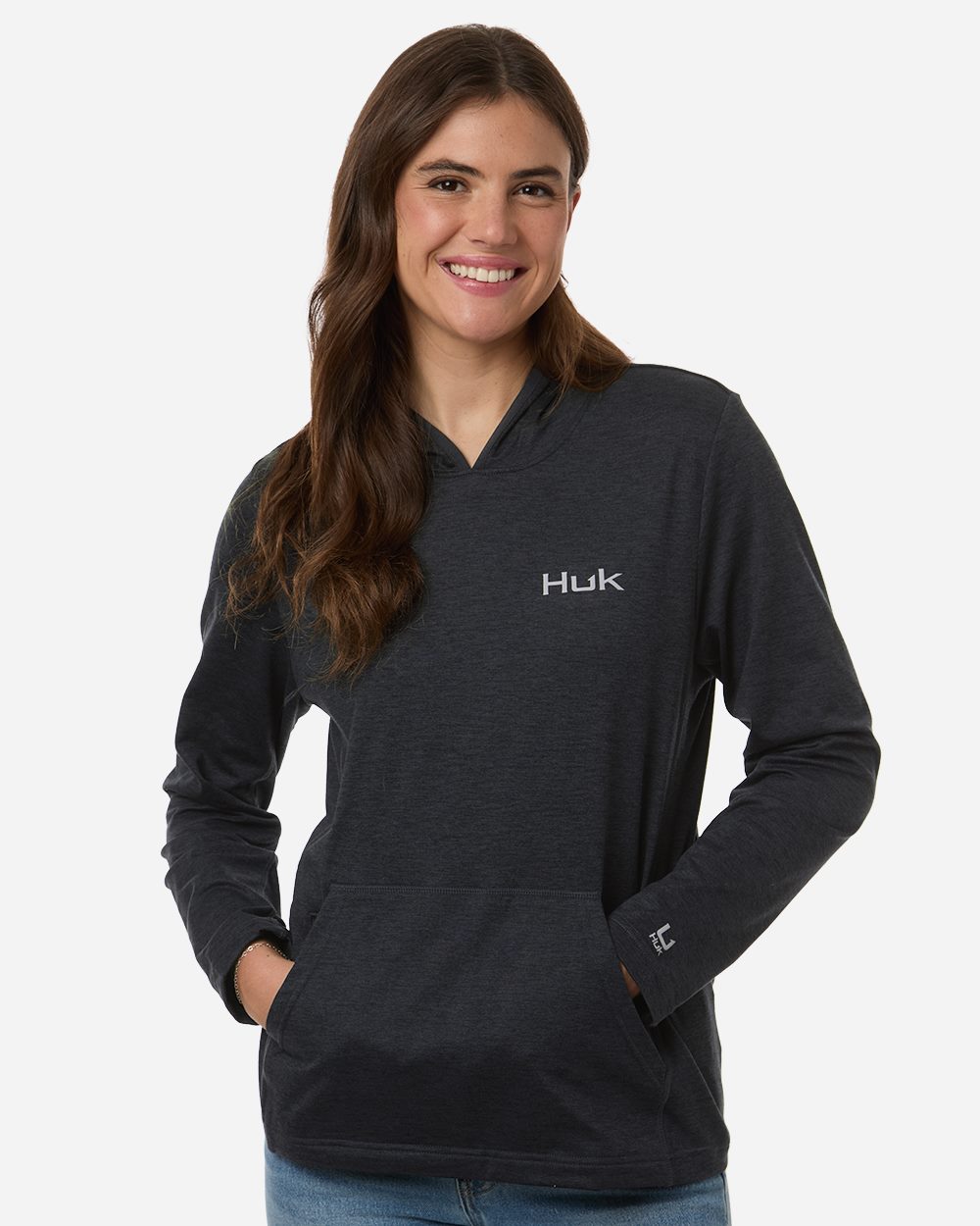 HUK H6130023-US HUK H6130023 - Women's Coldfront+ Hooded Sweatshirt for custom printing in Montreal