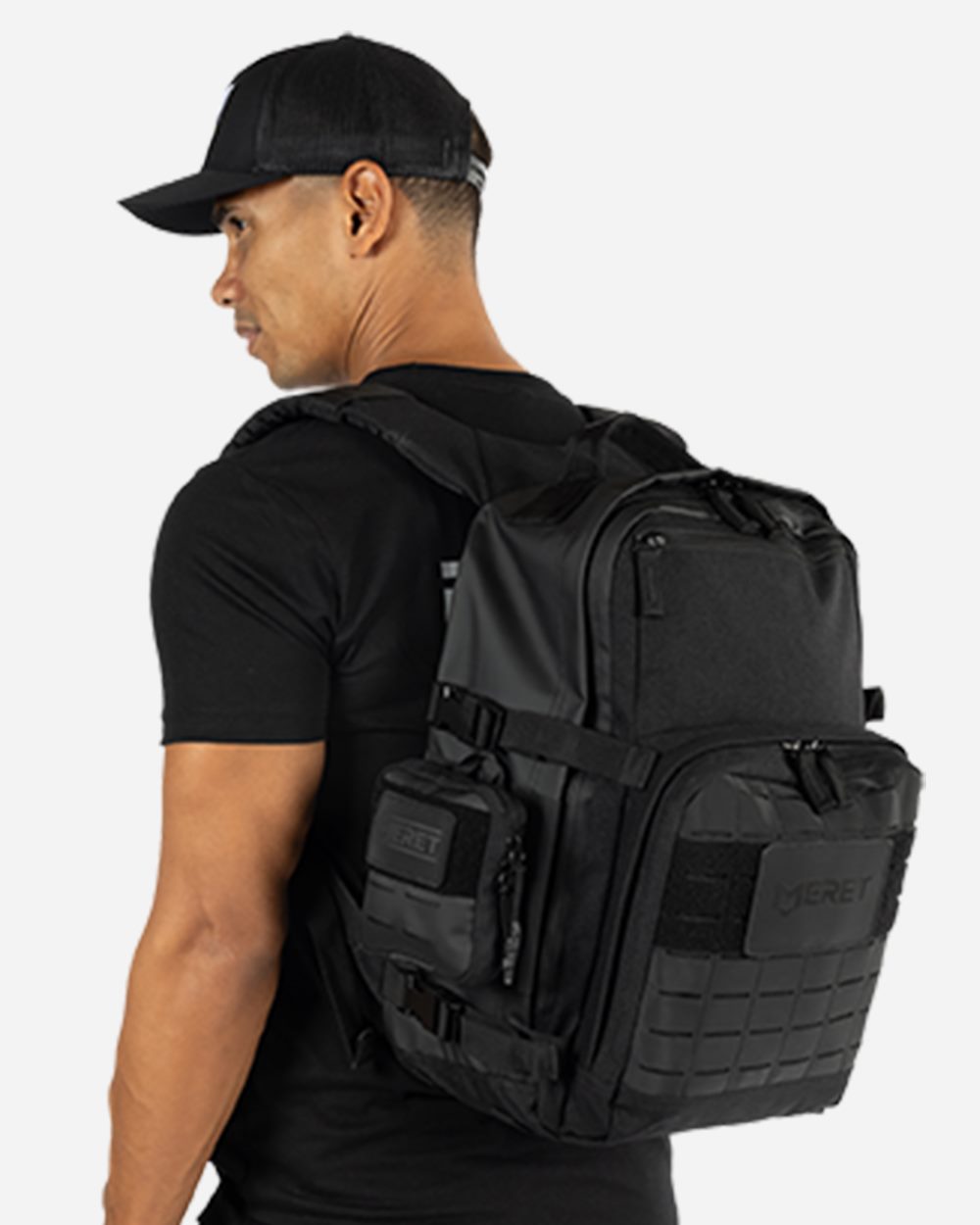 MERET DL24-US MERET DL24 - Delta 24L Black Backpack for custom printing in Montreal