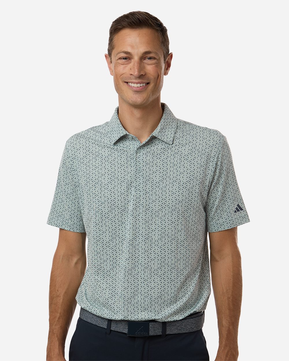 Adidas A2023-US Adidas A2023 - Men's Ultimate365 Mesh Tango Print Climacool Polo for custom printing in Montreal