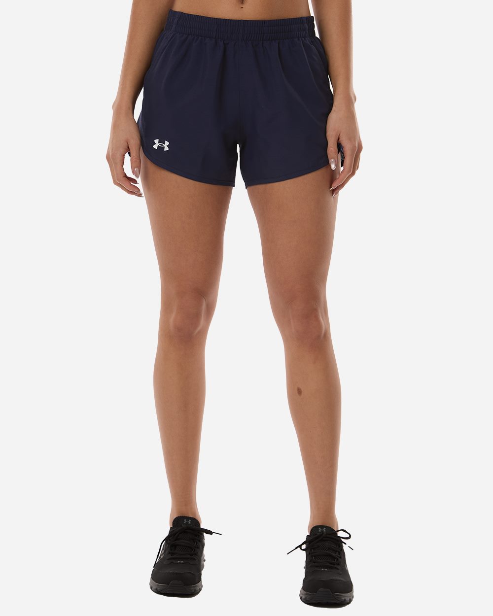 Under Armour 1382968-US Under Armour 1382968 - Women's Fly-By Unlined 3" Short for custom printing in Montreal