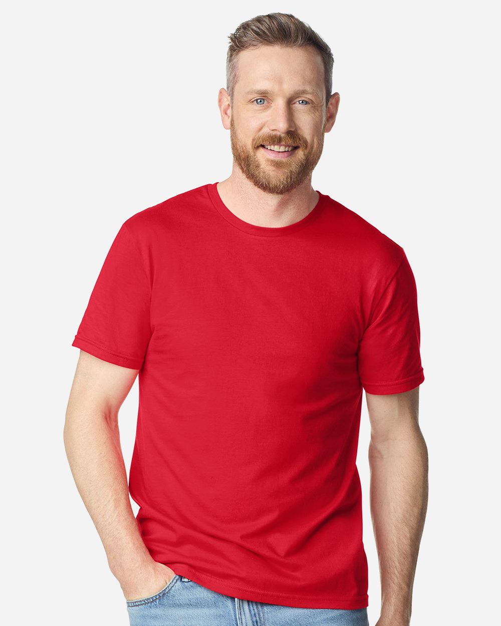 Gildan 64PLSMA-US Gildan 64PLSMA - Unisex Softstyle® Plasma Print T-Shirt for custom printing in Montreal