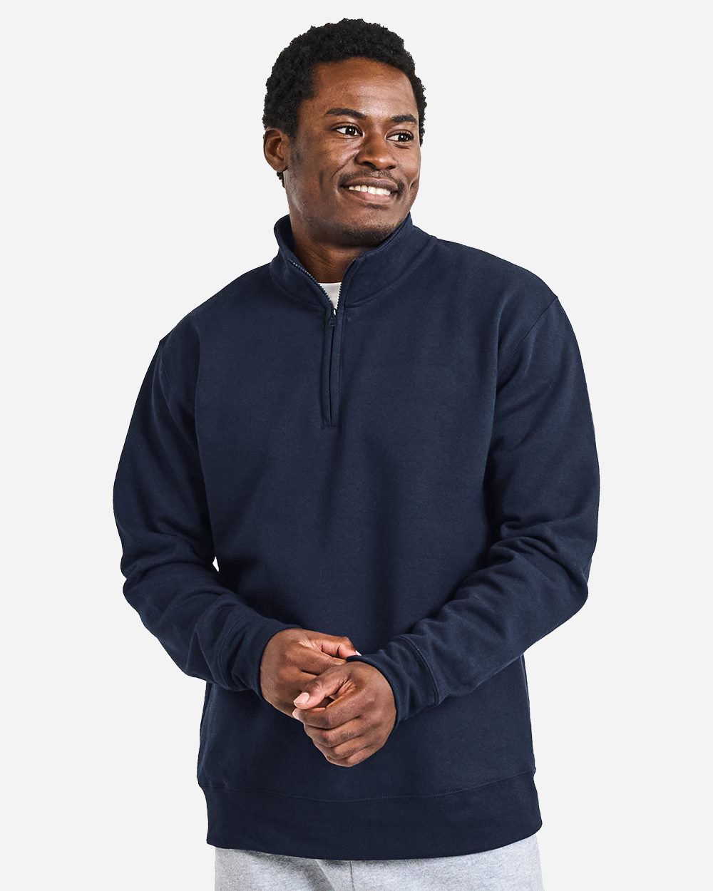 Gildan 18810-US Gildan 18810 - Unisex Heavy Blendâ„¢ Quarter-Zip Sweatshirt pour impression personnalisée à Montréal