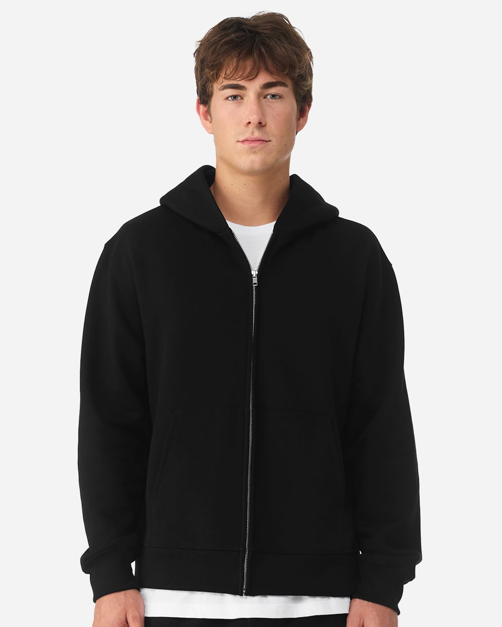 BELLA + CANVAS 4739-US BELLA + CANVAS 4739 - Unisex 10 oz Full-Zip Hoodie Sweatshirt pour impression personnalisée à Montréal
