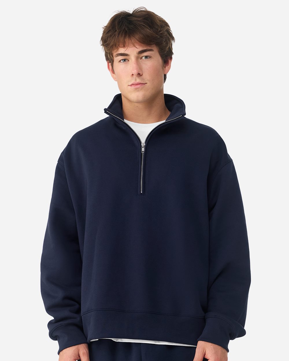 BELLA + CANVAS 4740-US BELLA + CANVAS 4740 - Unisex 10 oz Quarter-Zip Pullover Sweatshirt for custom printing in Montreal