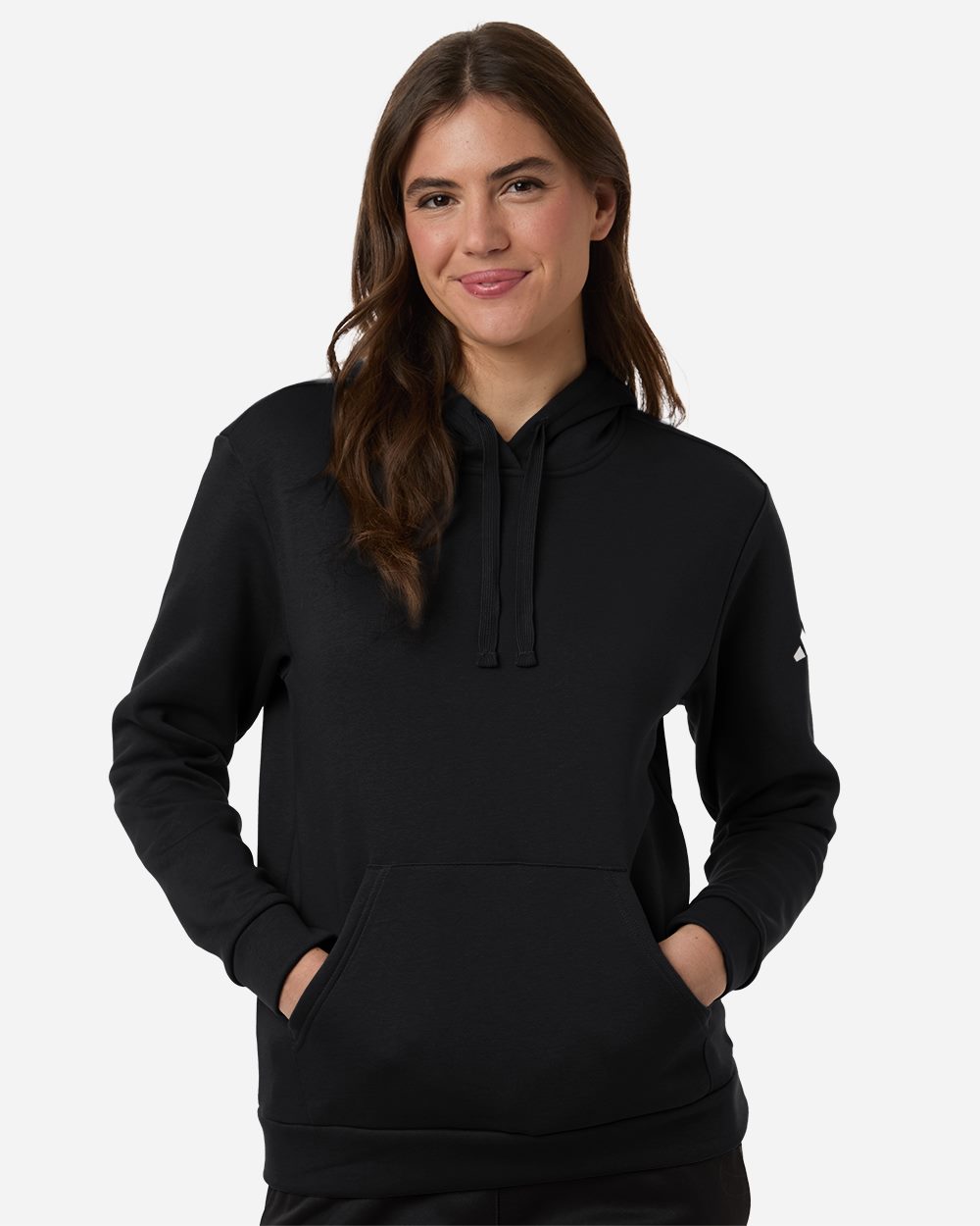 Adidas AT204-US Adidas AT204 - Women's Fleece Hooded Sweatshirt pour impression personnalisée à Montréal