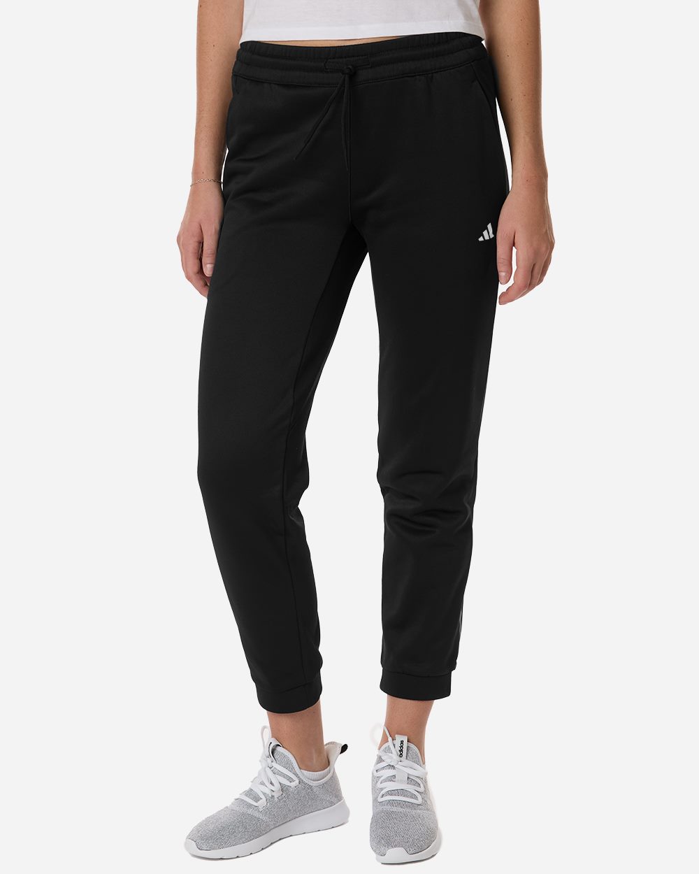 Adidas AT219-US Adidas AT219 - Women's Game & Go Fleece Sweatpants pour impression personnalisée à Montréal