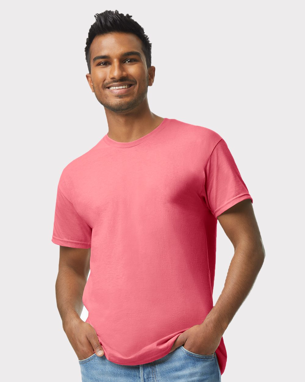 Gildan 5000 Heavy Cotton™ T-Shirt 5000-US Gildan 5000 Heavy Cotton™ T-Shirt (G500) pour impression personnalisée à Montréal