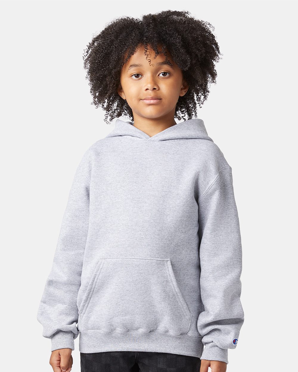 Champion S790-US Champion S790 - Powerblend® Youth Hooded Sweatshirt pour impression personnalisée à Montréal