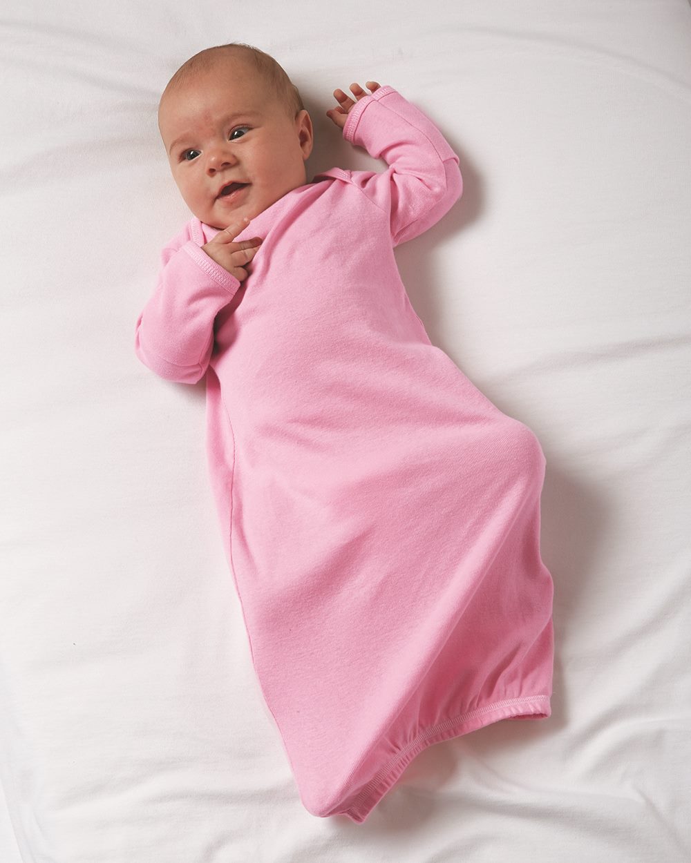 Rabbit Skins 4406-US Rabbit Skins 4406 - Infant Baby Rib Layette for custom printing in Montreal