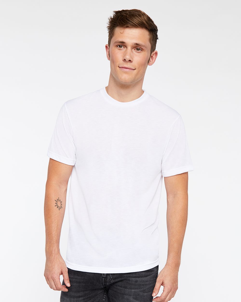 SubliVie 1910-US-1 SubliVie 1910 - Men's Polyester Sublimation Tee pour impression personnalisée à Montréal