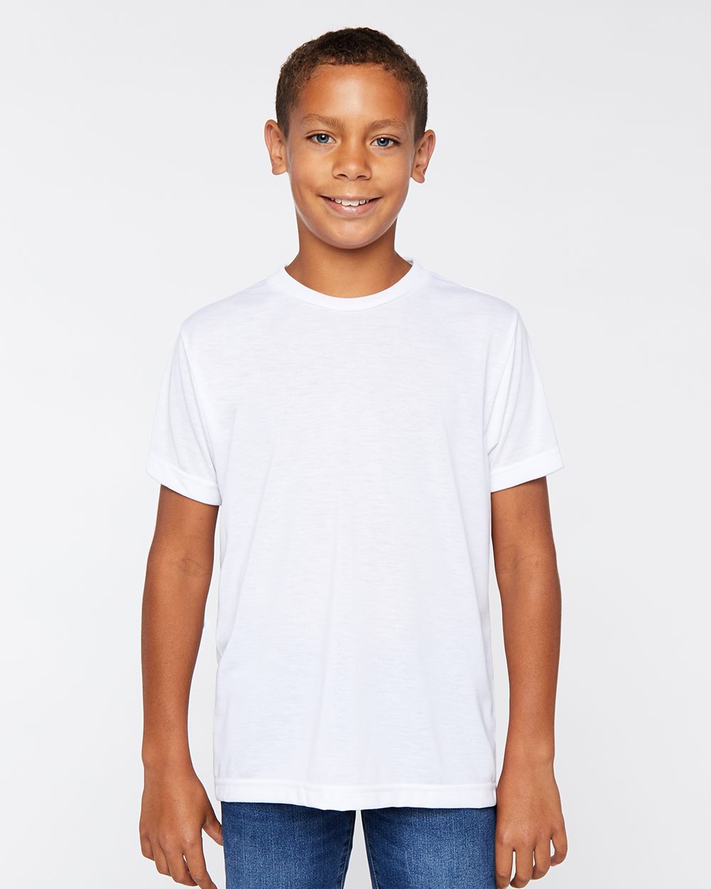 SubliVie 1210-US SubliVie 1210 - Youth Polyester Sublimation Tee for custom printing in Montreal