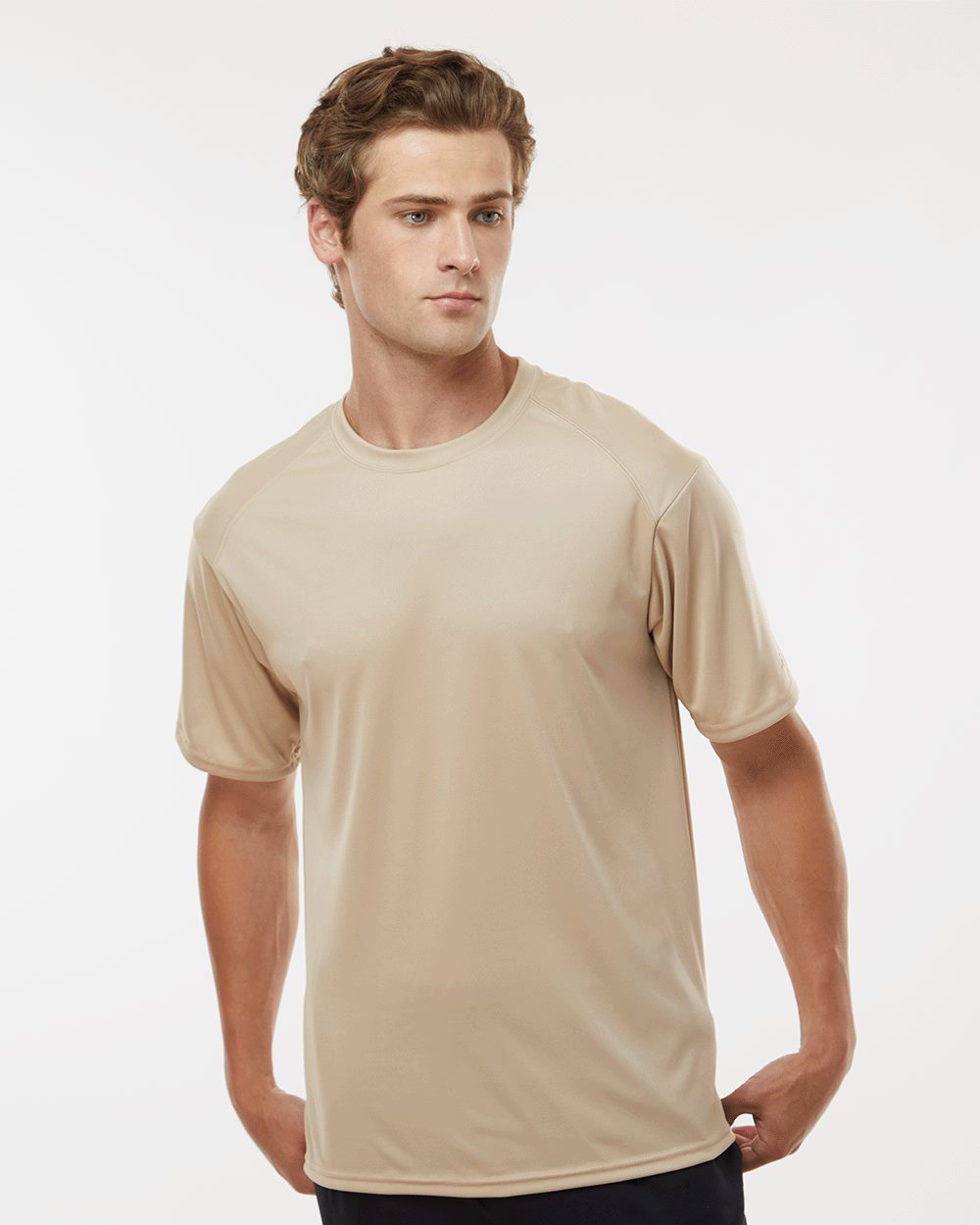 Badger 4120-US Badger 4120 - Men's B-Core Sport Shoulders T-Shirt pour impression personnalisée à Montréal