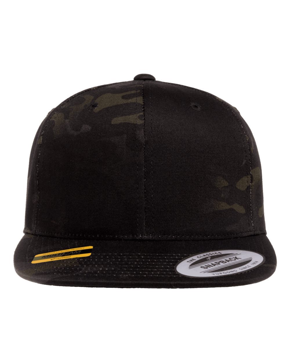 Yupoong 6089M-US Yupoong 6089M - Wool Blend Flat Bill Snapback Cap pour impression personnalisée à Montréal