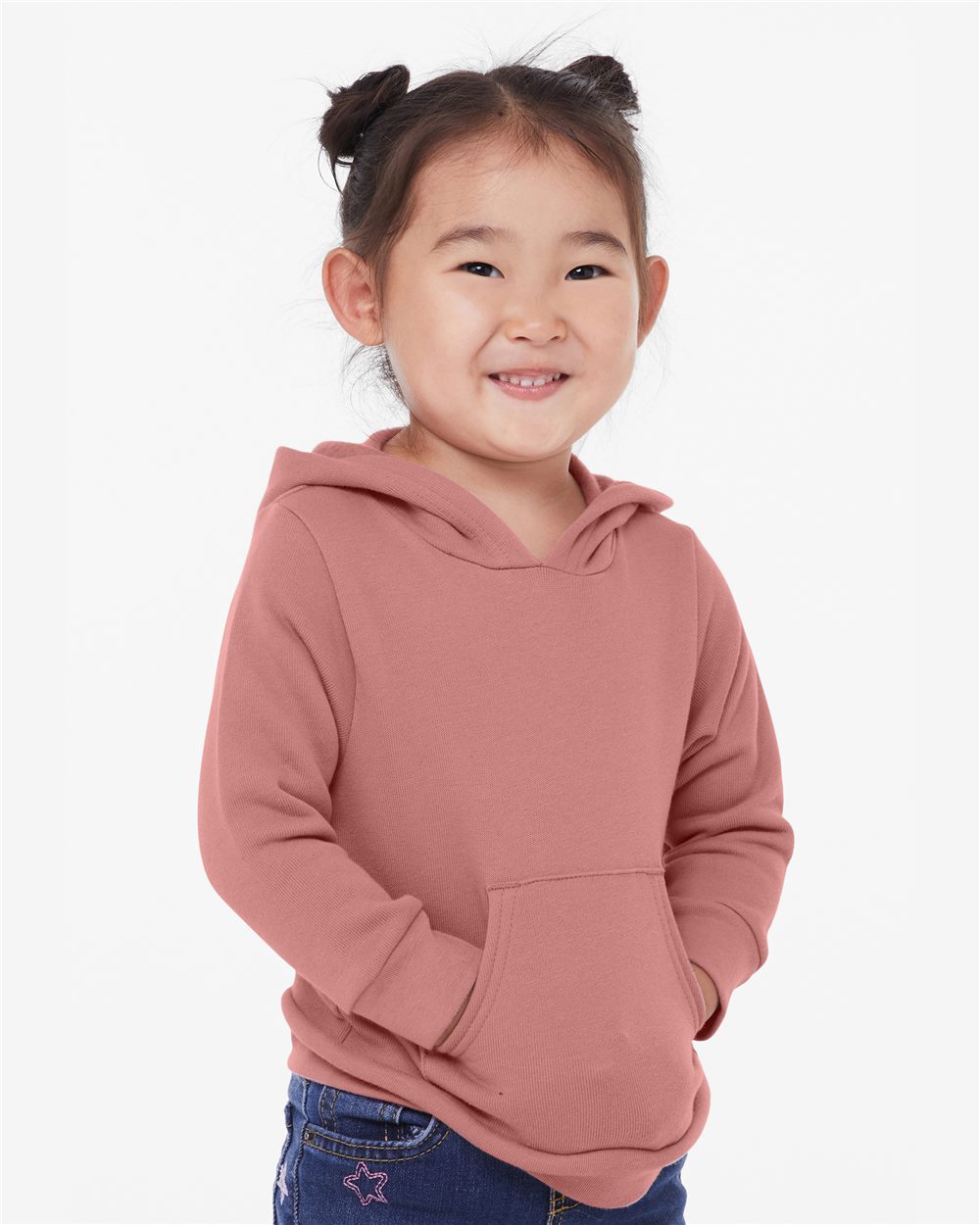 BELLA + CANVAS 3719T-US BELLA + CANVAS 3719T - Toddler Sponge Fleece Pullover Hoodie for custom printing in Montreal