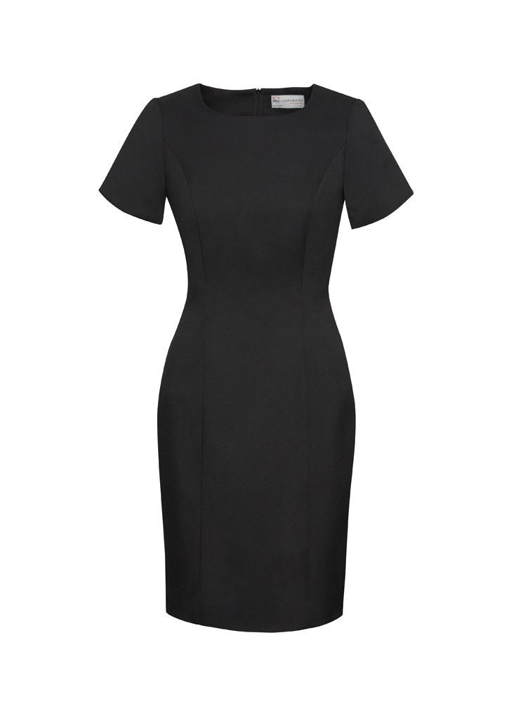 Biz Corporates 30112 Biz Corporates 30112 - Womens Cool Stretch Short Sleeve Shift Dress pour impression personnalisée à Montréal