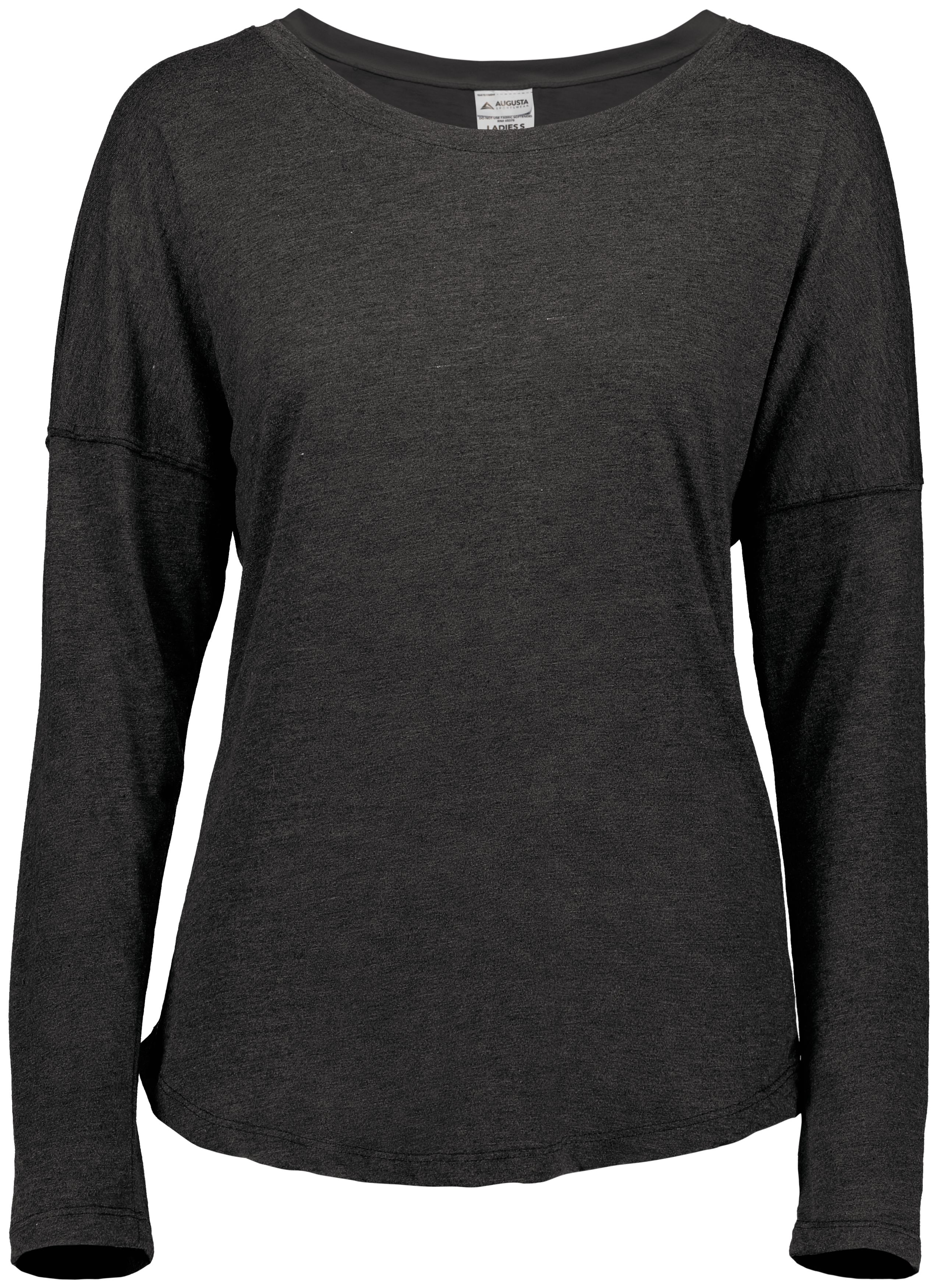 Augusta 3077 Augusta 3077 - Ladies Lux Tri-Blend Long Sleeve Tee for custom printing in Montreal