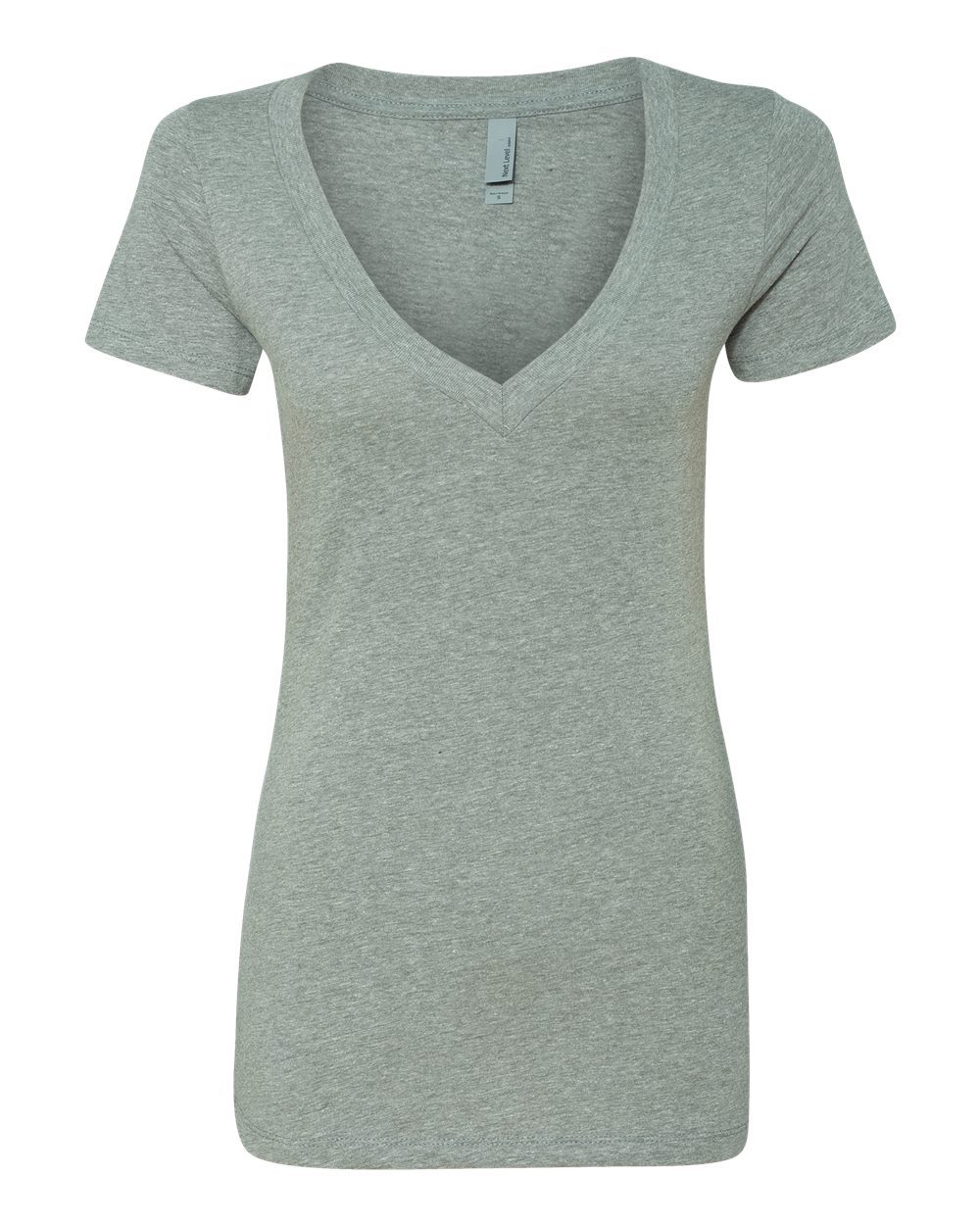 Next Level 6640-US Next Level 6640 - Women’s CVC Deep V-Neck T-Shirt pour impression personnalisée à Montréal