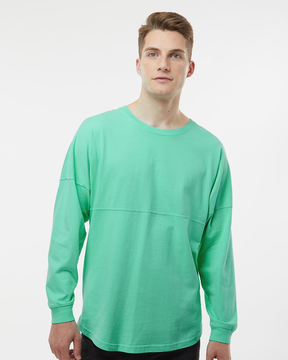 J. America 8229-US J. America 8229 - Unisex Game Day Jersey Long Sleeve T-Shirt pour impression personnalisée à Montréal