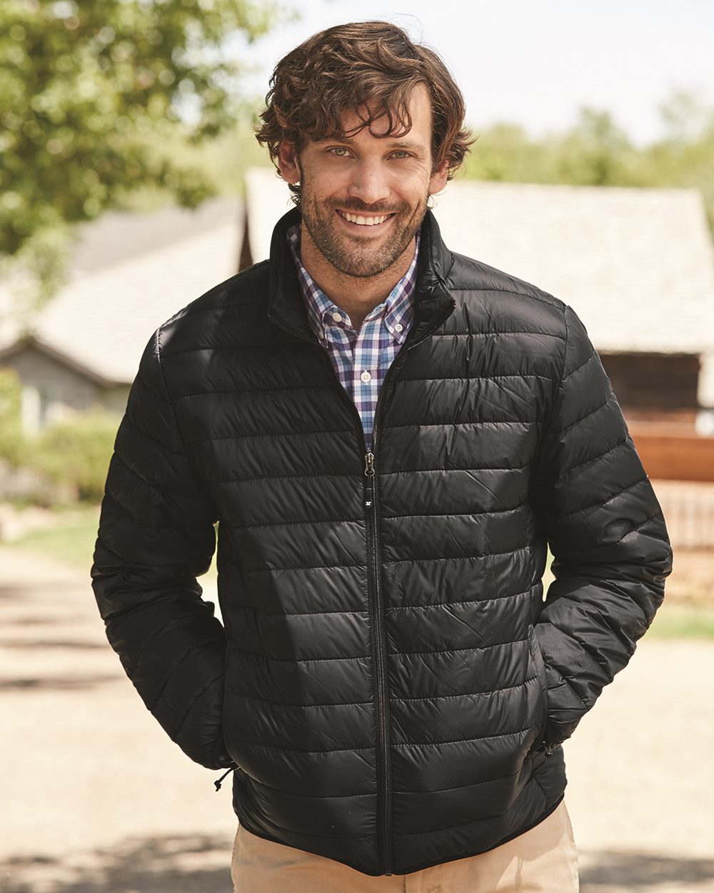 Weatherproof 15600-US Weatherproof 15600 - Men's 32 Degrees Packable Down Jacket for custom printing in Montreal