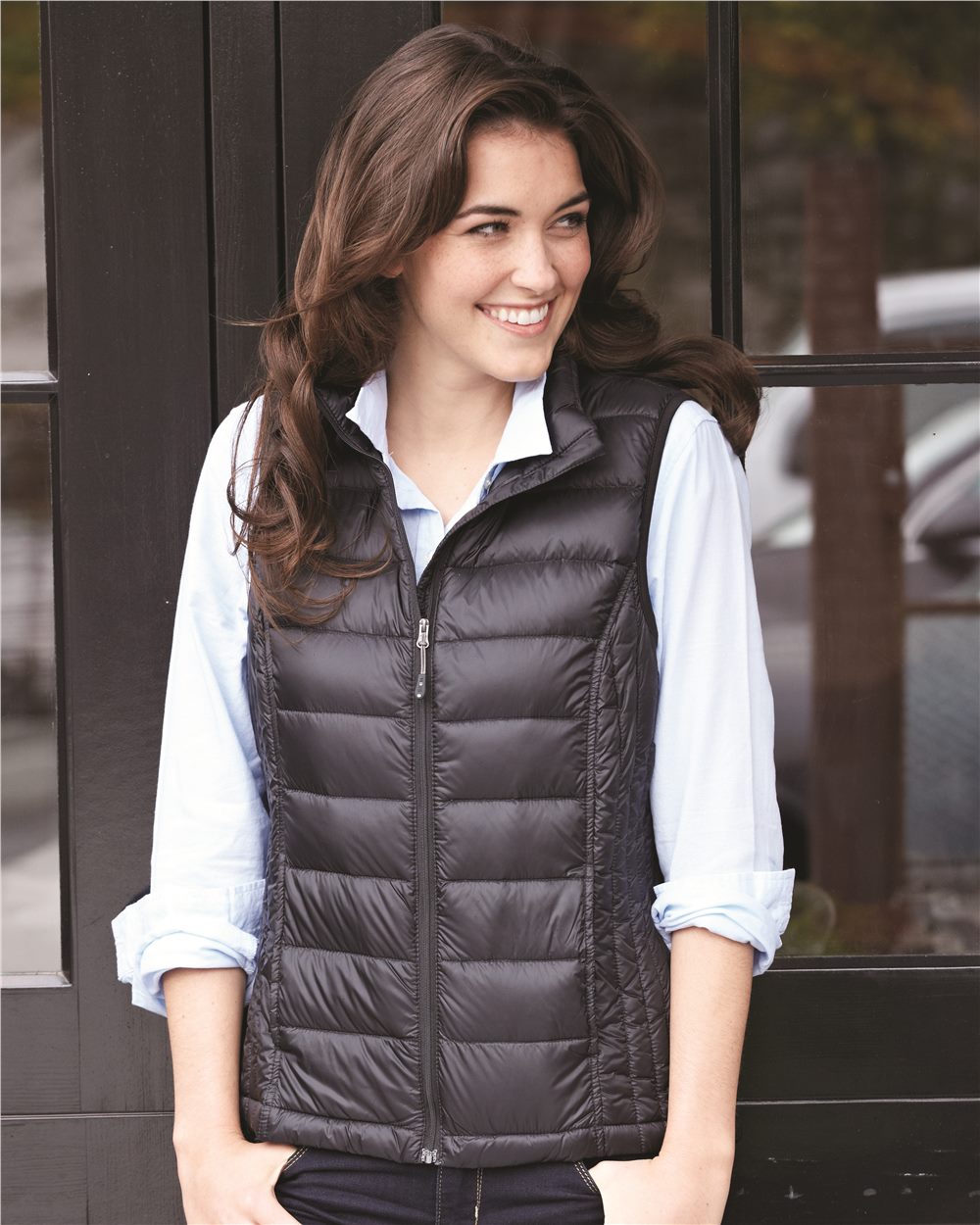 Weatherproof 16700W-US Weatherproof 16700W - Women's 32 Degrees Packable Down Vest pour impression personnalisée à Montréal