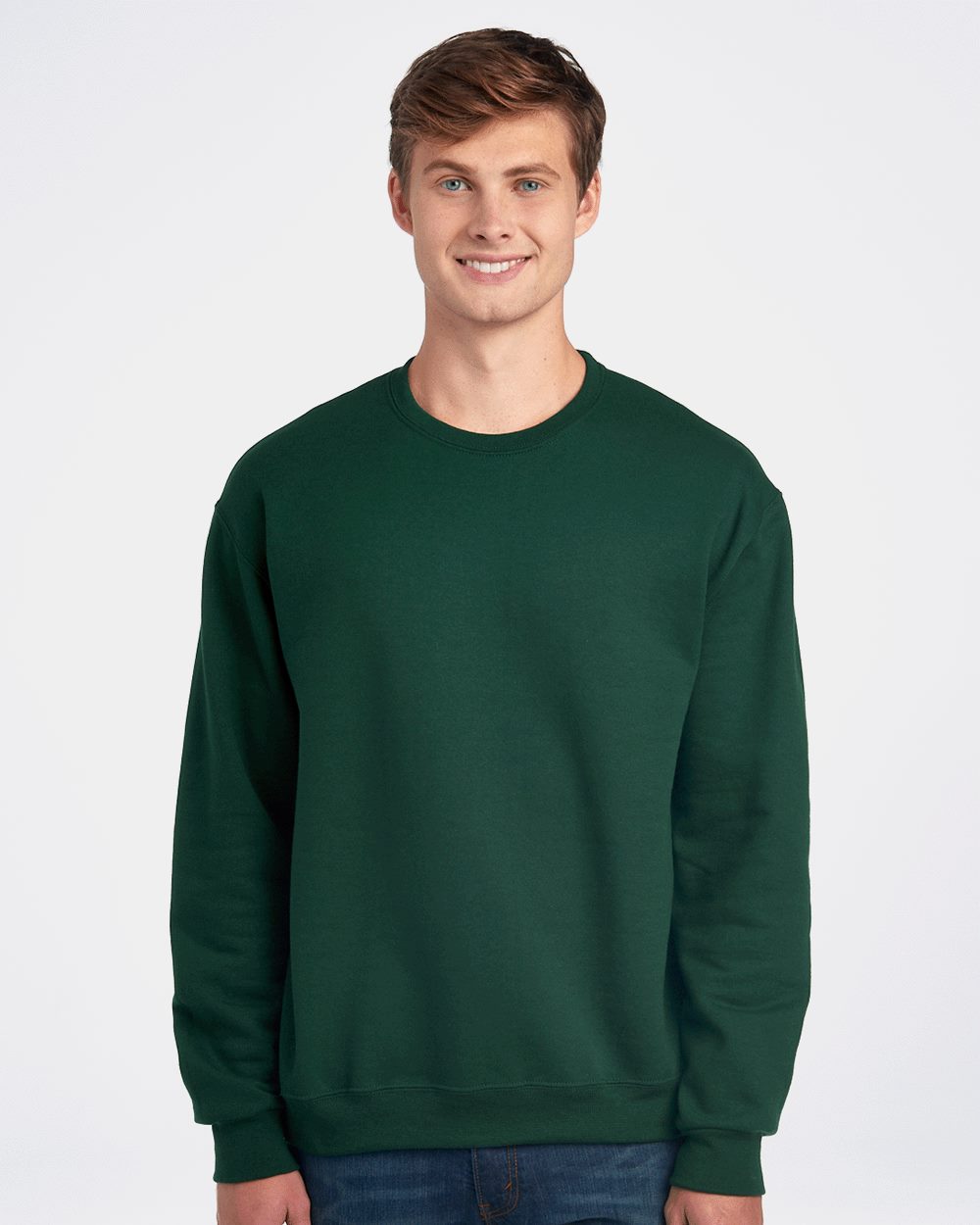 JERZEES 4662MR-US JERZEES 4662MR - Super Sweats NuBlend® Crewneck Sweatshirt for custom printing in Montreal