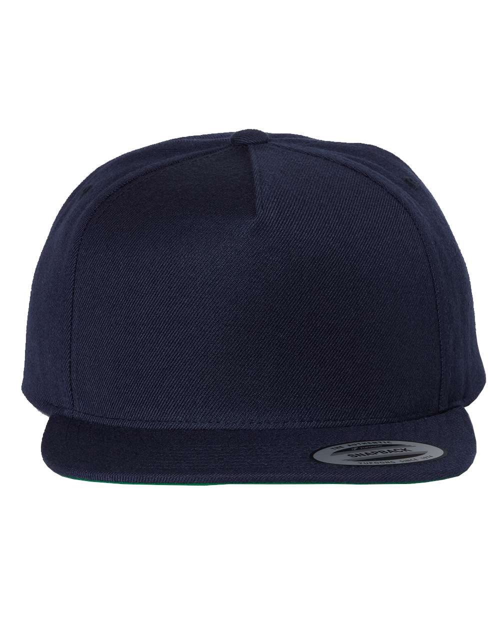 Yupoong 5089M-US Yupoong 5089M - Five-Panel Wool Blend Snapback Cap for custom printing in Montreal