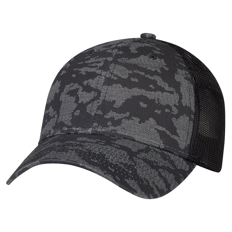 AJM International 3H647M AJM International 3H647M - Cotton Drill / Soft Polyester Mesh, 6 Panel Constructed Full-Fit (Urban Camo, Mesh Back) for custom printing in Montreal
