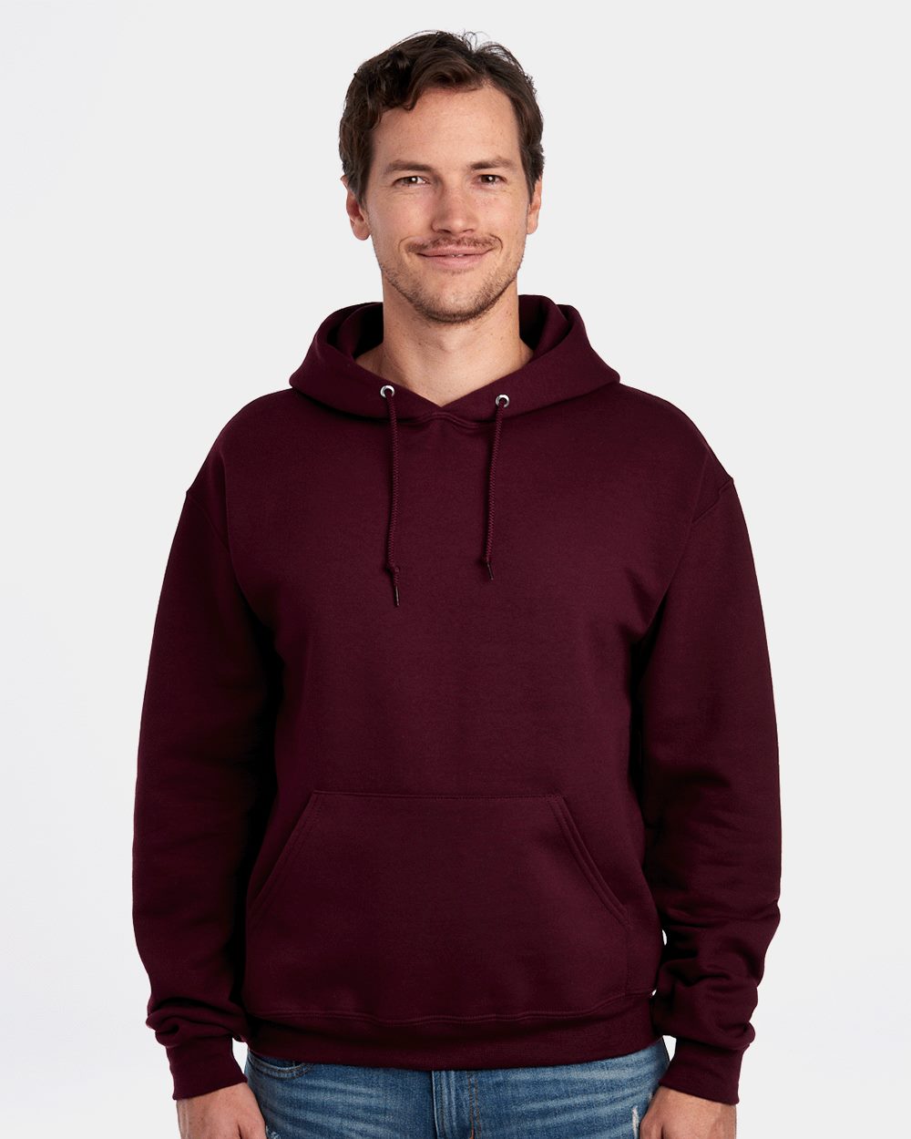 JERZEES 4997MR-US JERZEES 4997MR - Super Sweats NuBlend® Hooded Sweatshirt for custom printing in Montreal