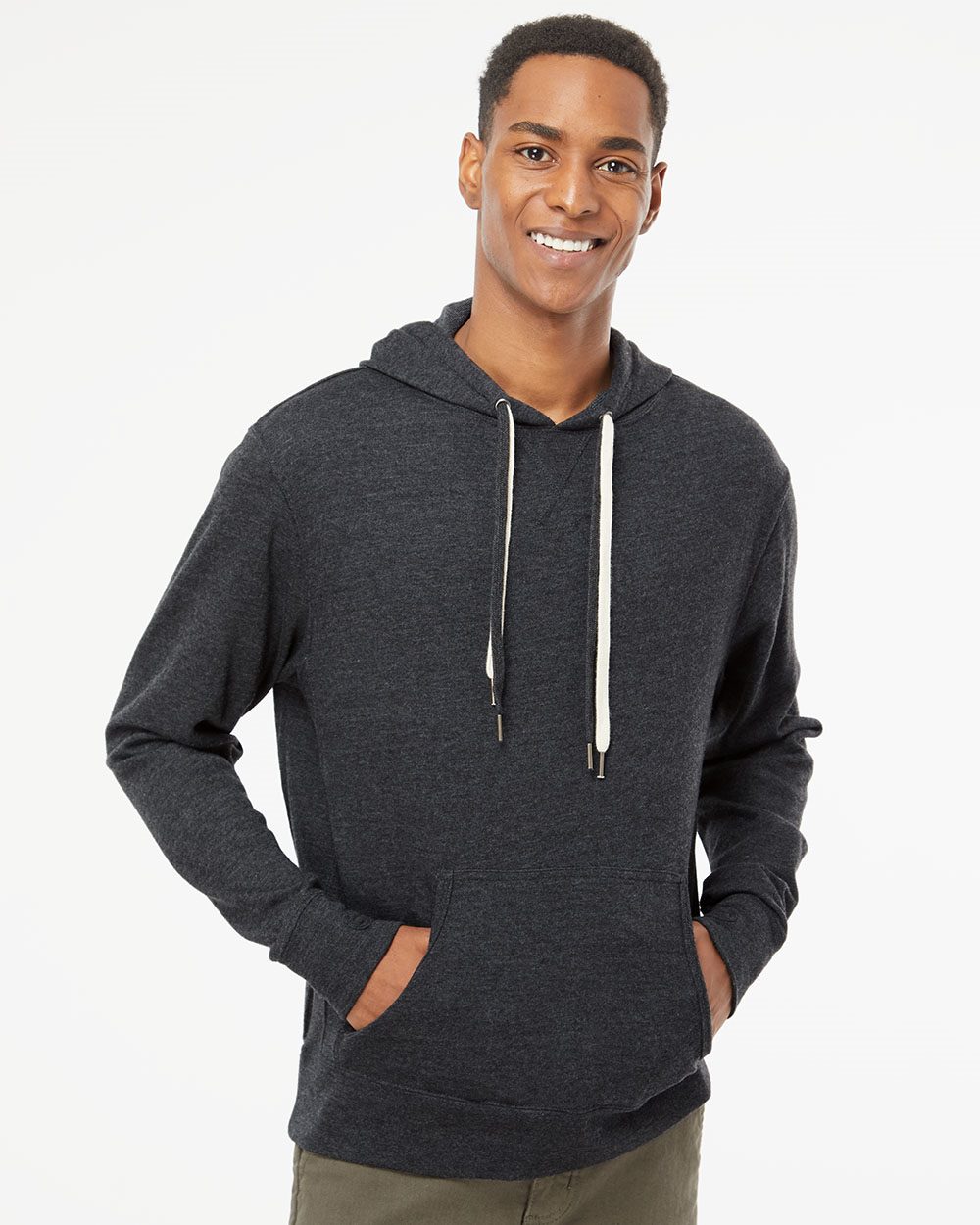 Independent Trading Co. PRM90HT-US Independent Trading Co. PRM90HT - Unisex Midweight French Terry Hooded Sweatshirt pour impression personnalisée à Montréal