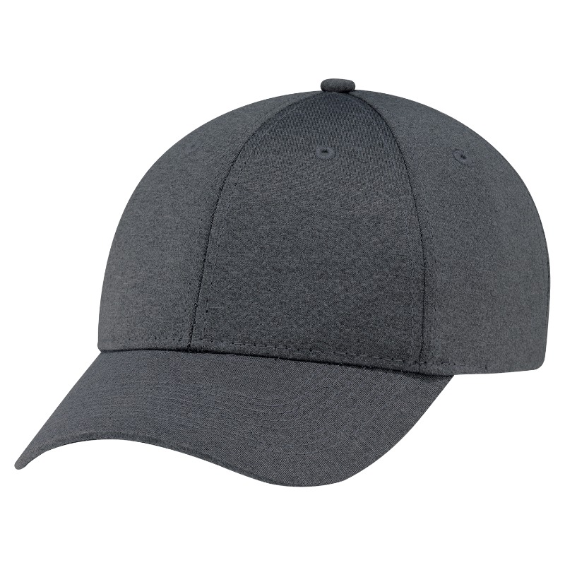 AJM International 4J630M AJM International 4J630M - Polyester Heather 6 Panel Constructed Full-Fit pour impression personnalisée à Montréal