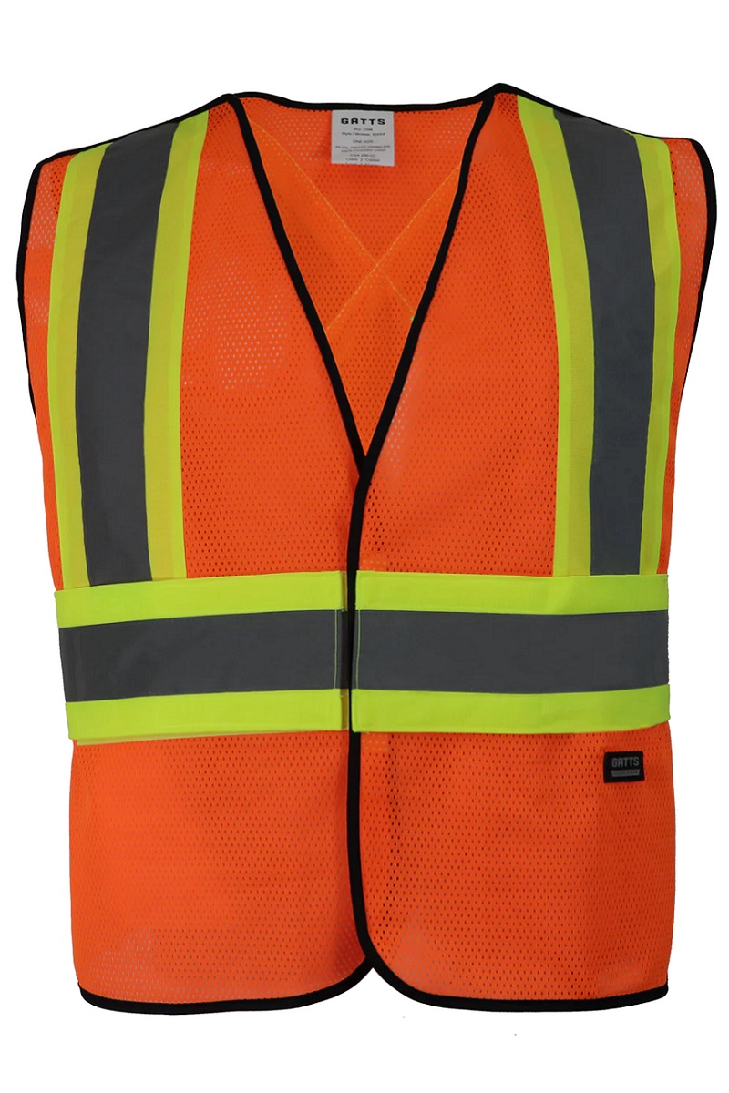 Gatts Work Wear 500X4 Gatts Work Wear 500X4 - Hi-Viz Vest for custom printing in Montreal