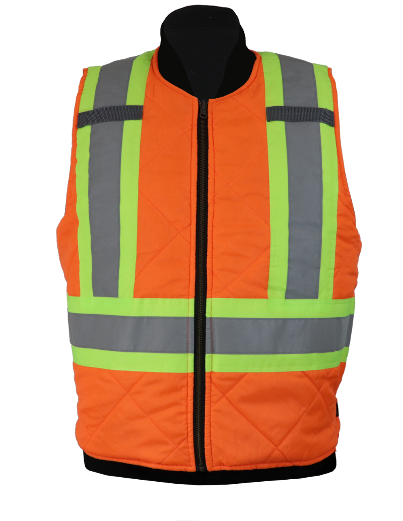Gatts Work Wear 540XR Gatts Work Wear 540XR - Reversible Vest Hi-Viz for custom printing in Montreal
