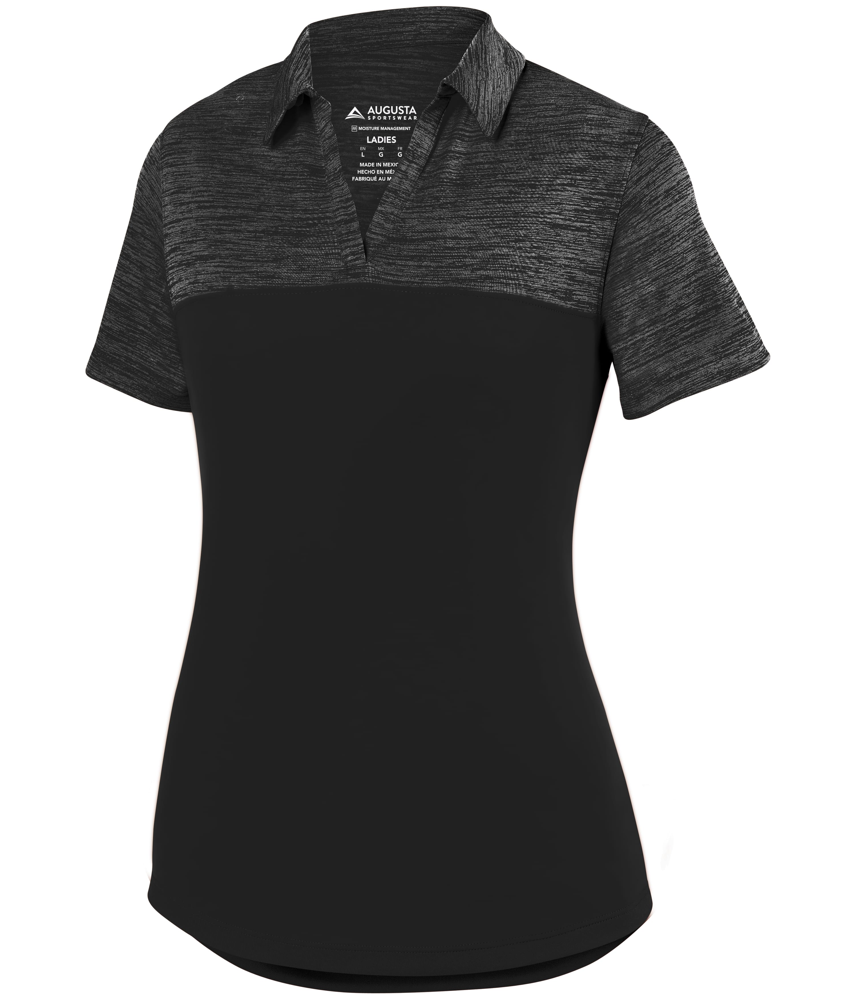 Augusta 5413 Augusta 5413 - Ladies Shadow Tonal Heather Polo pour impression personnalisée à Montréal