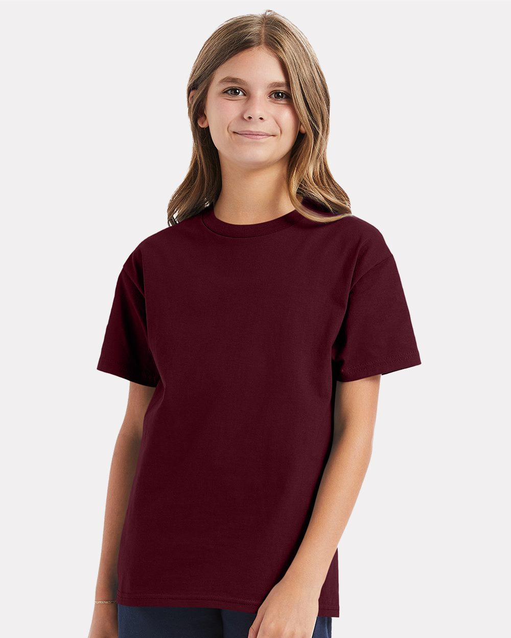 Hanes 5450-US Hanes 5450 - Authentic Youth T-Shirt for custom printing in Montreal