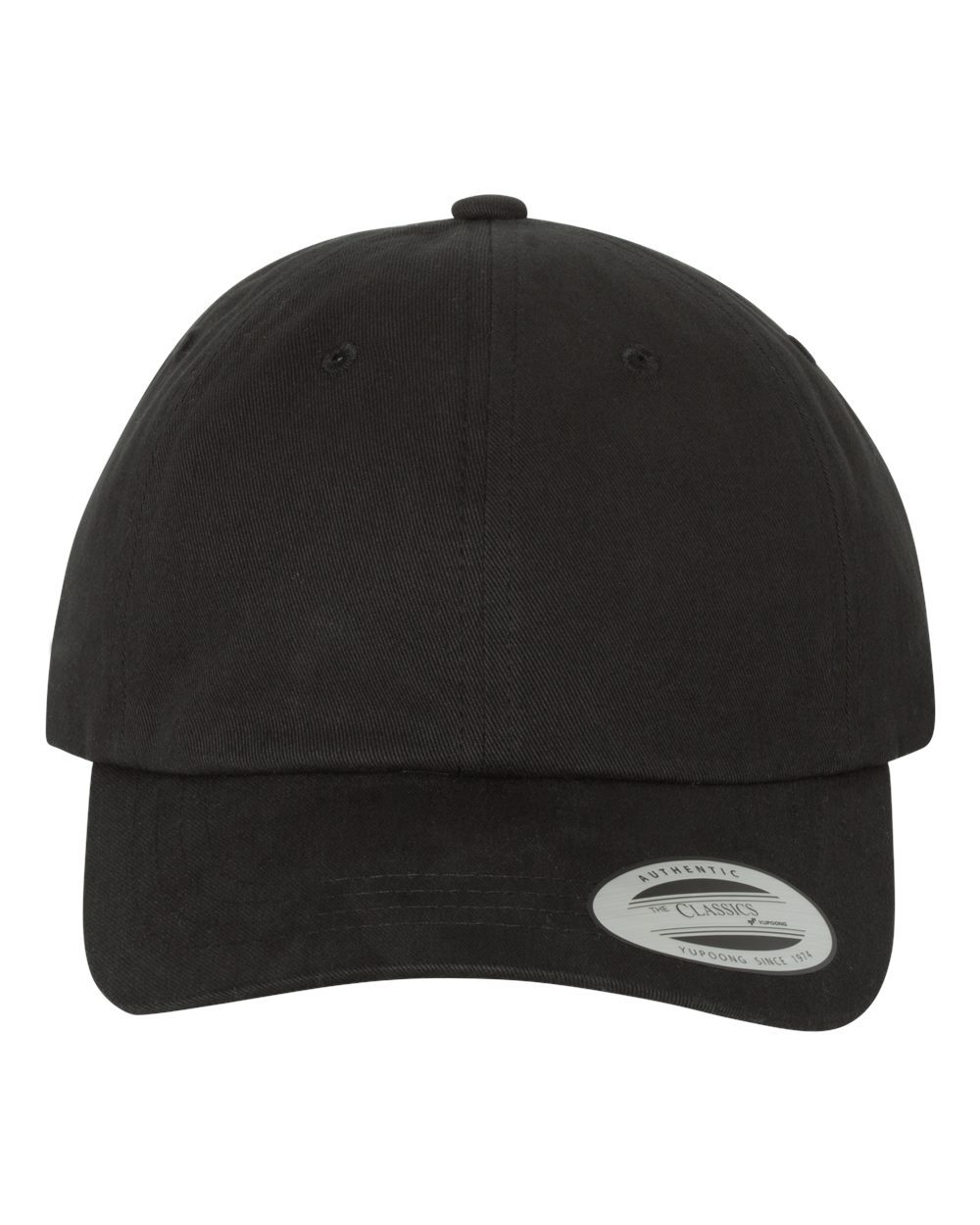 Yupoong 6245PT-US Yupoong 6245PT - Peached Cotton Twill Dad Cap for custom printing in Montreal