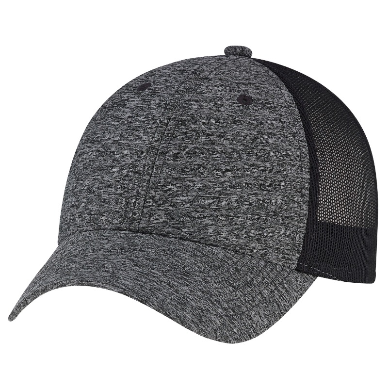 AJM International 5H647M AJM International 5H647M - Polyester Marl / Soft Polyester Mesh 6 Panel Constructed Full-Fit (Mesh Back) for custom printing in Montreal