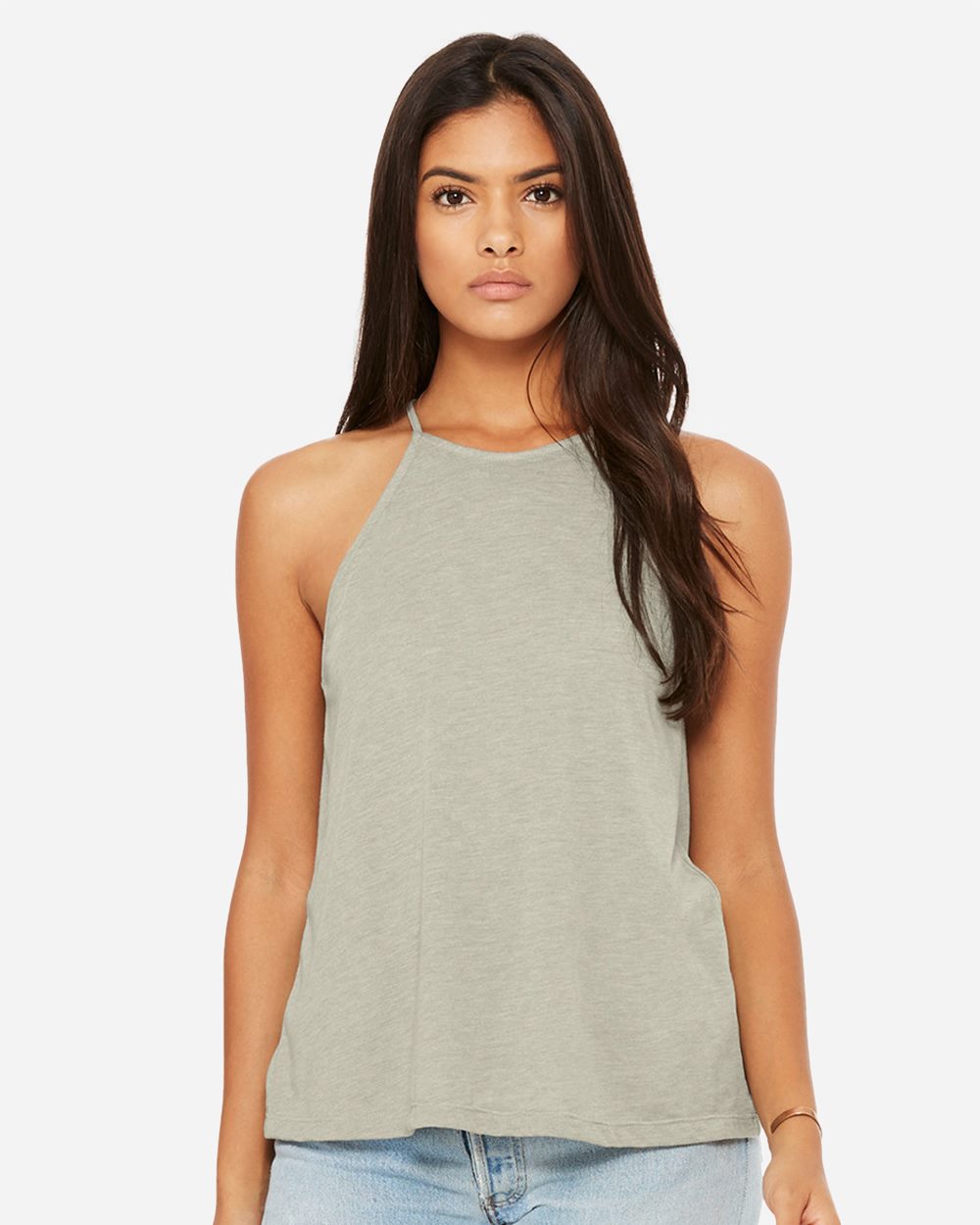 BELLA + CANVAS 8809-US BELLA + CANVAS 8809 - Women's Flowy High-Neck Tank for custom printing in Montreal