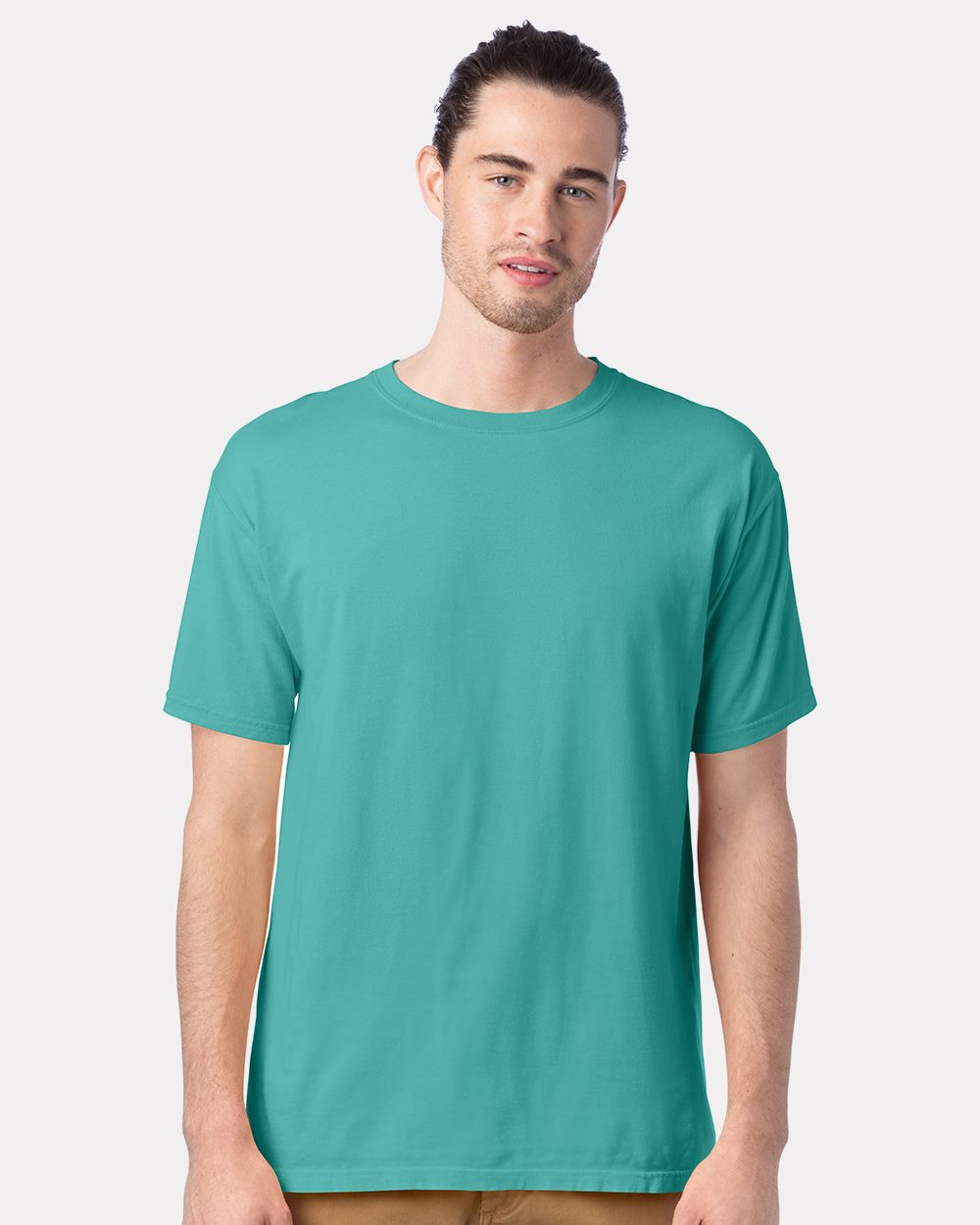 ComfortWash by Hanes GDH100-US ComfortWash by Hanes GDH100 - Men's Garment-Dyed T-Shirt pour impression personnalisée à Montréal