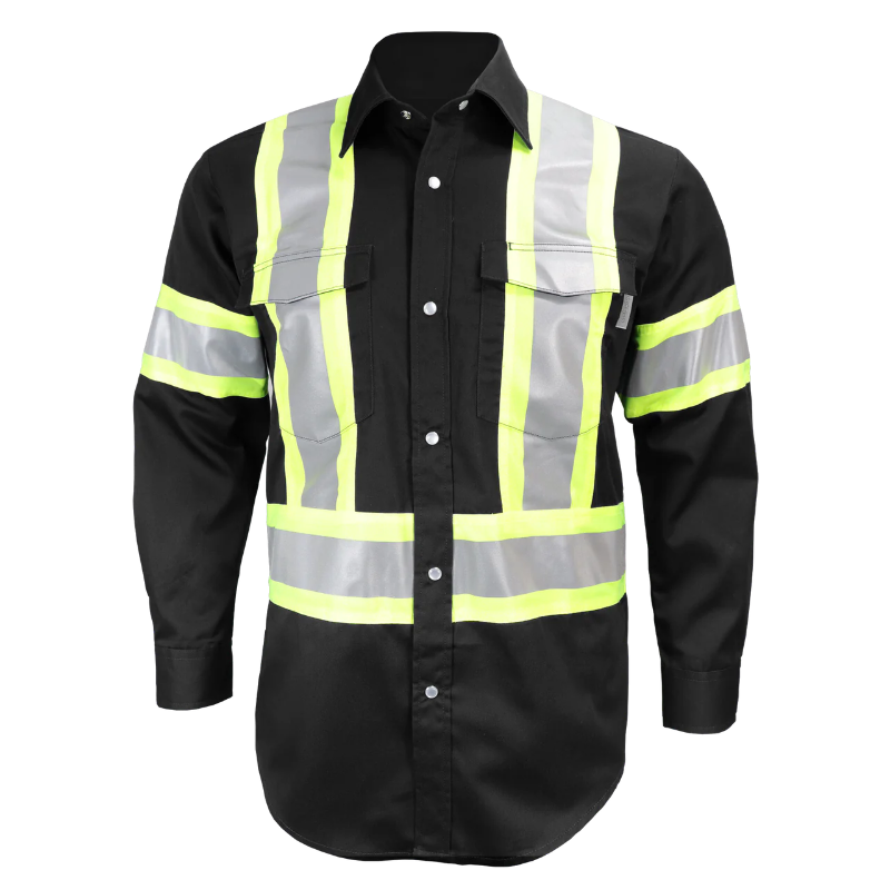 Gatts Work Wear 625SX4 Gatts Work Wear 625SX4 - Snaps Shirt Long Sleeves-OS Tape 4 for custom printing in Montreal