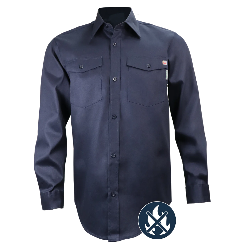 Gatts Work Wear 629FR Gatts Work Wear 629FR - Shirt Long Sleeve Fire Retartant for custom printing in Montreal
