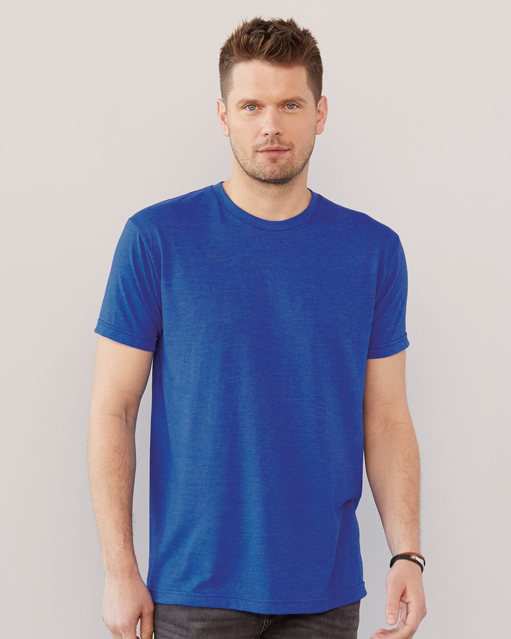 Bayside 5710-US Bayside 5710 - Unisex USA-Made Triblend T-Shirt for custom printing in Montreal