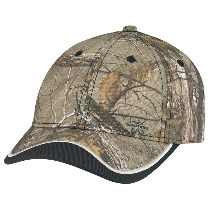AJM International 6Y043M AJM International 6Y043M - Mossy Oak Break-Up® :: Realtree XTRA® 6 Panel Constructed Contour for custom printing in Montreal