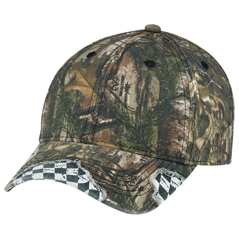 AJM International 6Y303M AJM International 6Y303M - Realtree XTRA® 6 Panel Constructed Full-Fit (Distressed, Racing)n pour impression personnalisée à Montréal