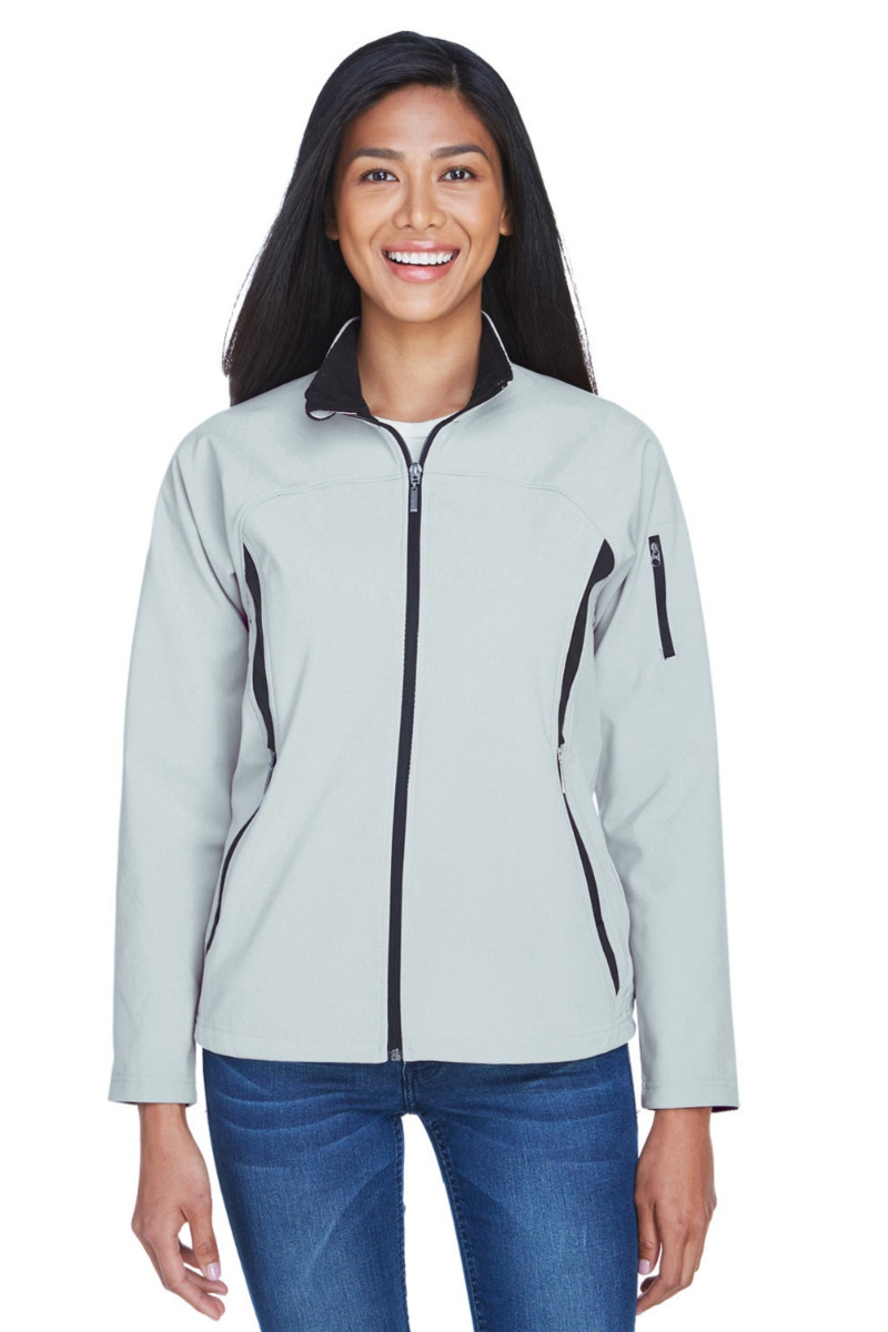 North End 78034 North End 78034 - Ladies' ThreeLayer Fleece Bonded Performance Soft Shell Jacket pour impression personnalisée à Montréal