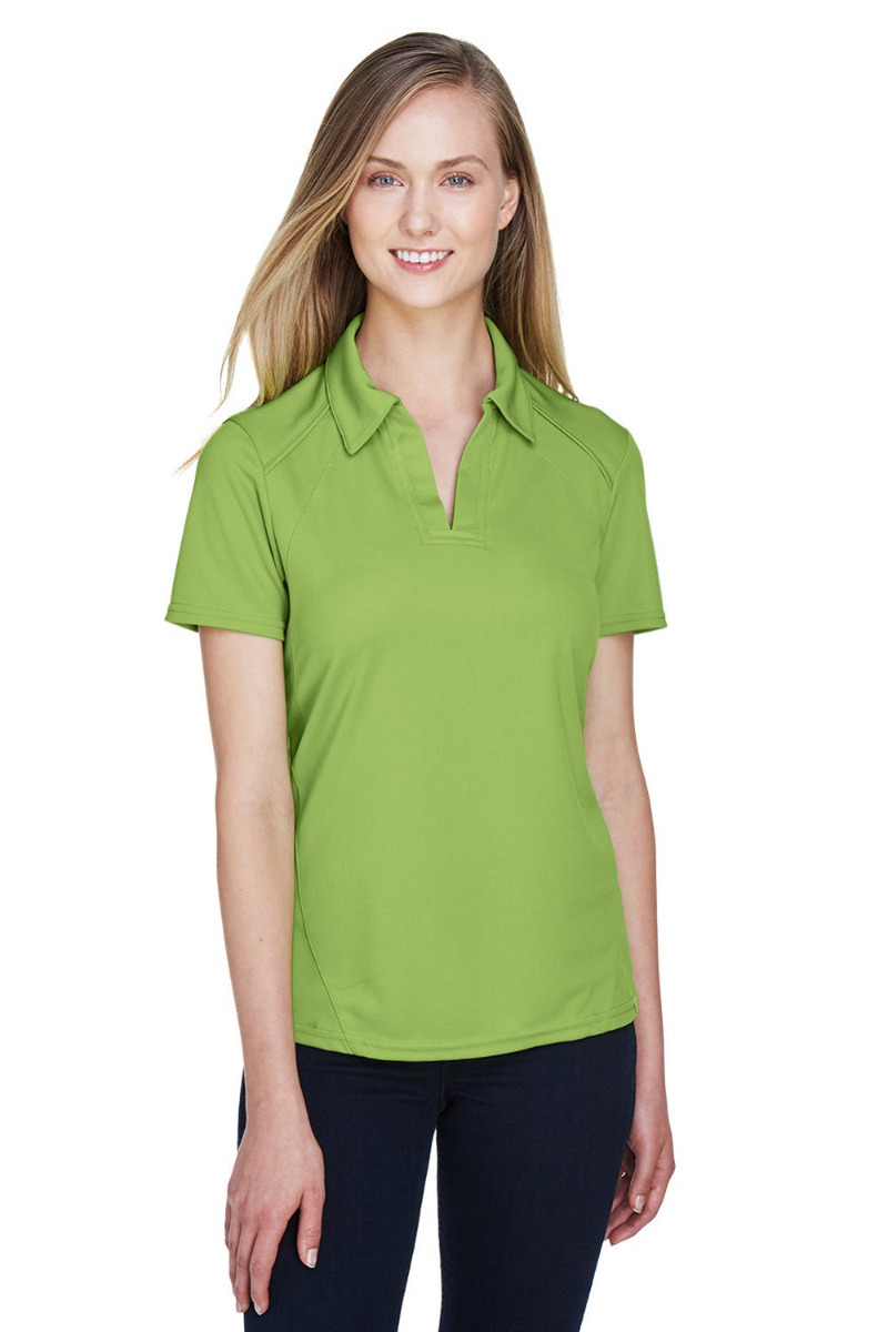 North End 78632 North End 78632 - Ladies' Recycled Polyester Performance Piqué Polo pour impression personnalisée à Montréal