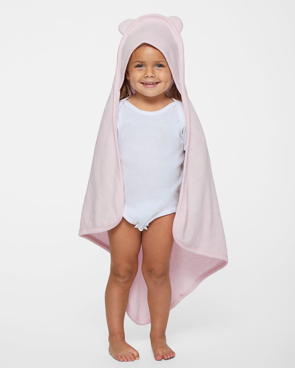 Rabbit Skins 1013-US-1 Rabbit Skins 1013 - Terry Cloth Hooded Towel with Ears for custom printing in Montreal