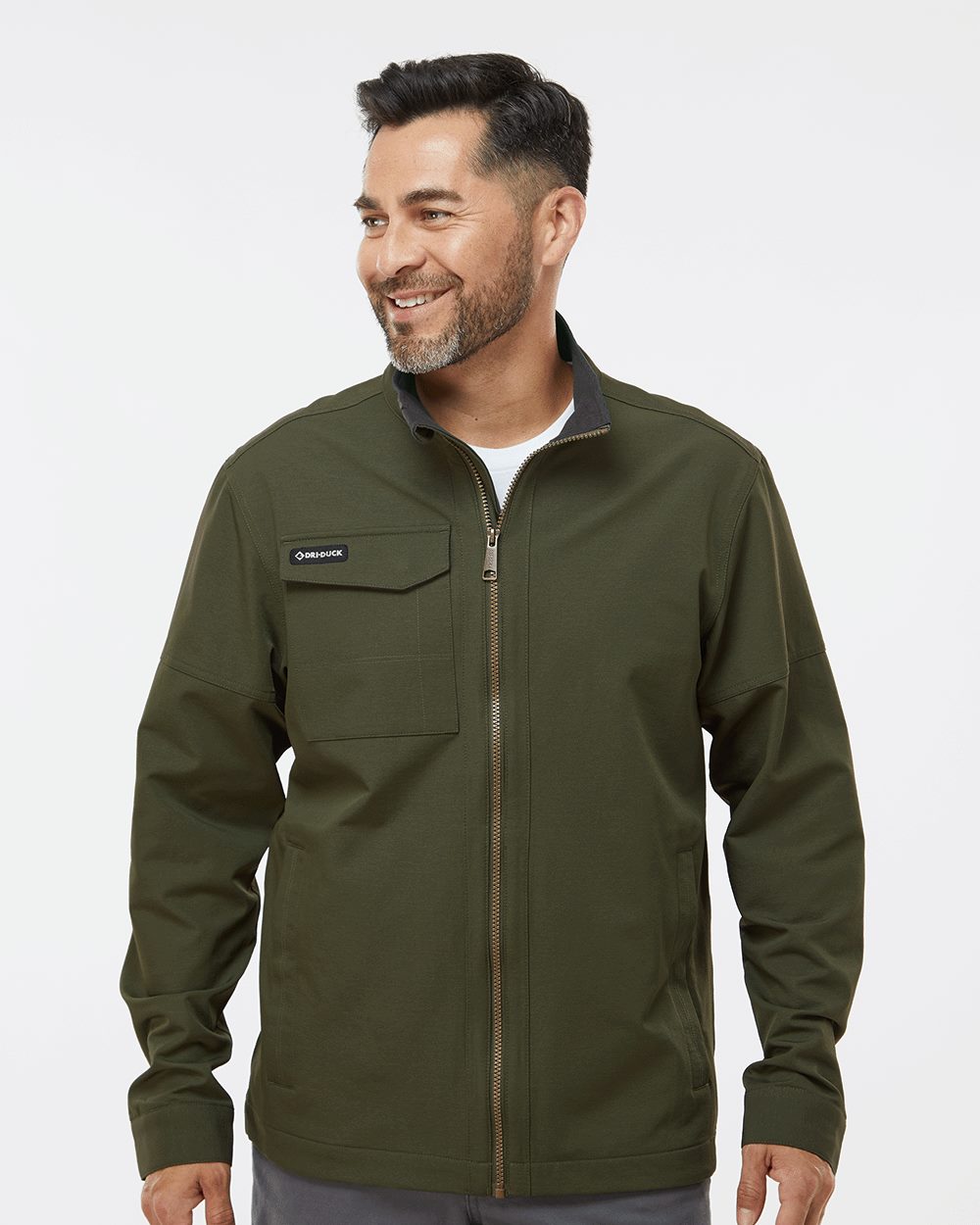DRI DUCK 5327-US DRI DUCK 5327 - Ace Woven Stretch Soft Shell Jacket pour impression personnalisée à Montréal
