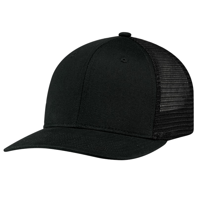 AJM International 7M110M AJM International 7M110M - Deluxe Chino Twill / Flexible Polyester Mesh, 6 Panel Constructed Pro-Round (Mesh Back, Deluxe Fit) for custom printing in Montreal