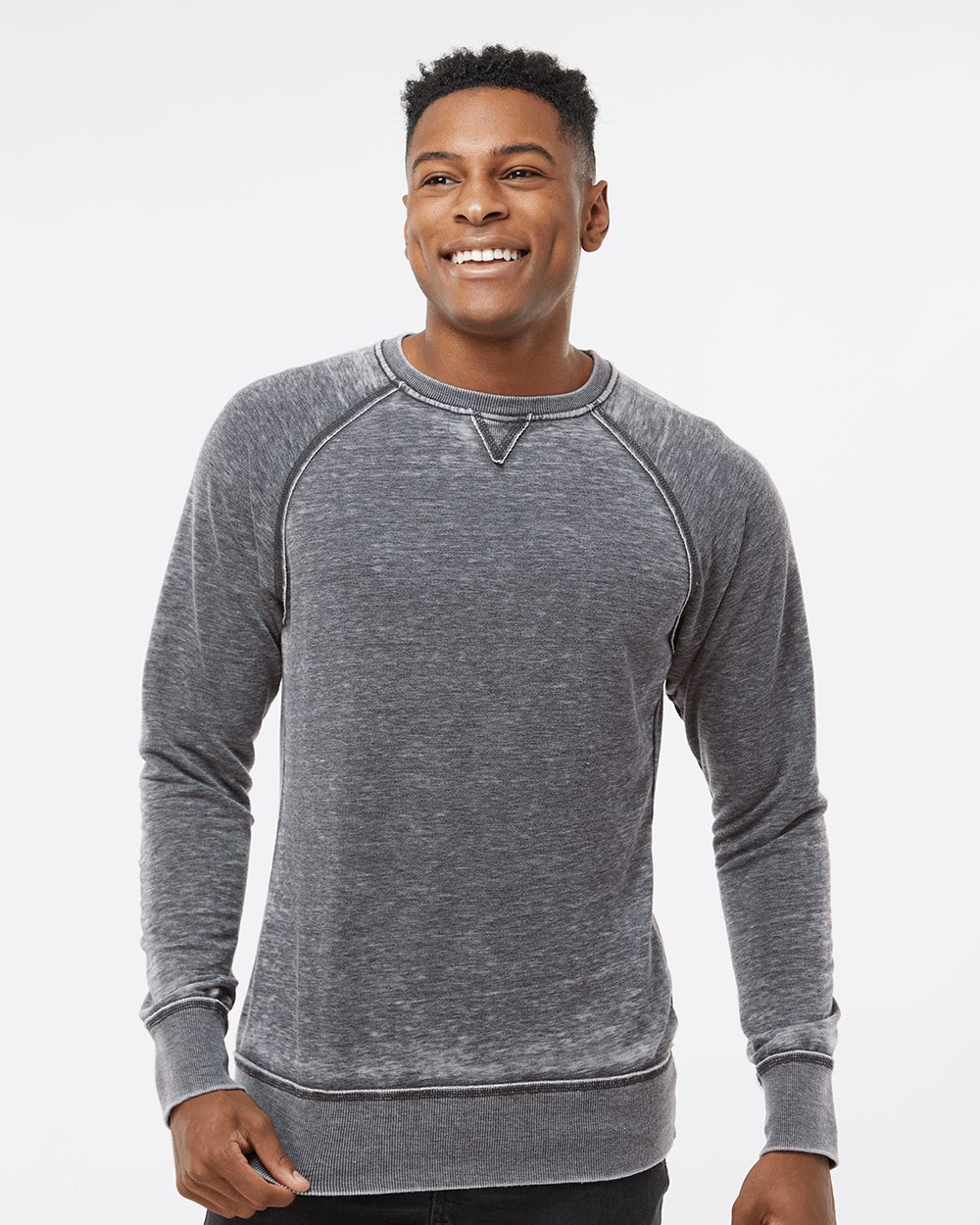 J. America 8920-US J. America 8920 - Men's Vintage Zen Fleece Crewneck Sweatshirt pour impression personnalisée à Montréal